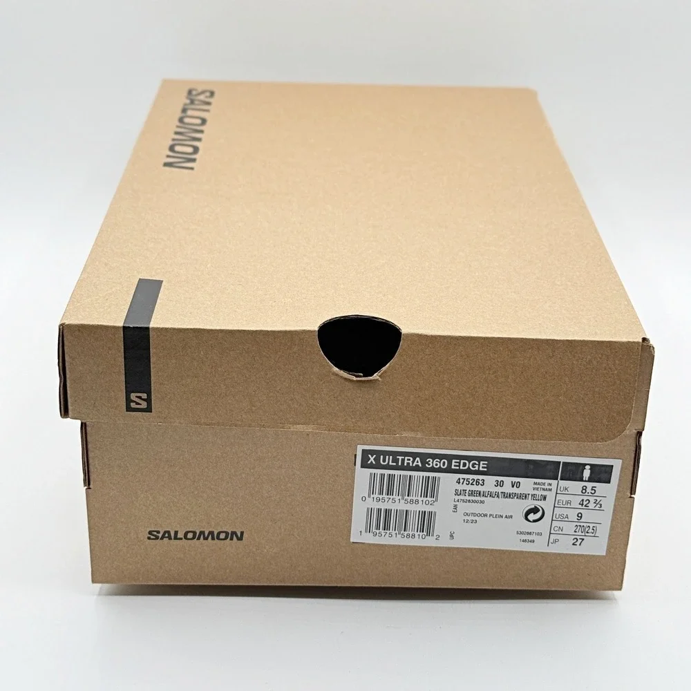 Salomon Beige and Peach Trail Running Shoes